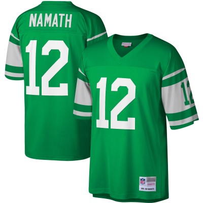 Игровая джерси Joe Namath New York Jets Mitchell & Ness Legacy Replica - Kelly Green