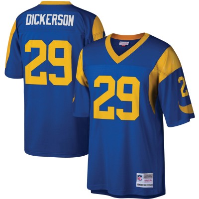 Eric Dickerson Los Angeles Rams Mitchell & Ness Legacy Replica Jersey - Royal - оригинальная атрибутика Лос-Анджелес Рэмс