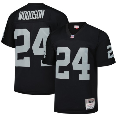 Игровая джерси Charles Woodson Las Vegas Raiders Mitchell & Ness Legacy Replica - Black