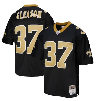 Игровая джерси Steve Gleason New Orleans Saints Mitchell & Ness Legacy Replica - Black