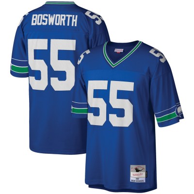 Игровая джерси Brian Bosworth Seattle Seahawks Mitchell & Ness Legacy Replica - Royal