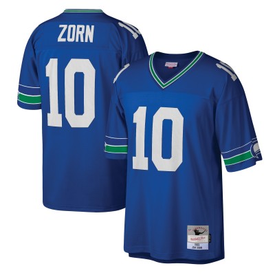Игровая джерси Jim Zorn Seattle Seahawks Mitchell & Ness Legacy Replica - Royal