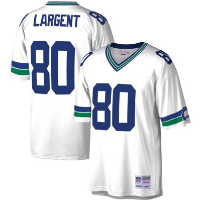 Игровая джерси Steve Largent Seattle Seahawks Mitchell & Ness Legacy Replica - White