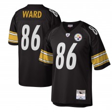 Игровая джерси Hines Ward Pittsburgh Steelers Mitchell & Ness Legacy Replica - Black
