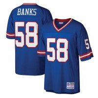 Джерси New York Giants Carl Banks Mitchell & Ness Royal Legacy Replica