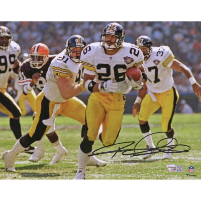 Фото с автографом Pittsburgh Steelers Rod Woodson Fanatics Authentic 8 x 10 Running
