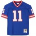 Autographed New York Giants Phil Simms Fanatics Authentic Mitchell & Ness Blue Replica Jersey with SB XXI MVP Inscription