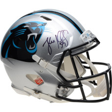 Luke Kuechly Carolina Panthers Autographed Riddell Speed Authentic Helmet Luke Kuechly Carolina Panthers Autographed Riddell Speed Authentic Helmet