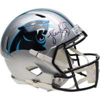 Autographed Carolina Panthers Luke Kuechly Fanatics Authentic Riddell Speed Replica Helmet