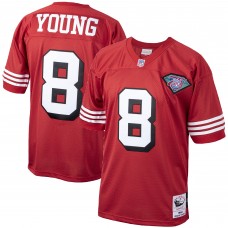 Джерси San Francisco 49ers 1994 Steve Young Mitchell & Ness Scarlet Authentic Throwback Retired Player