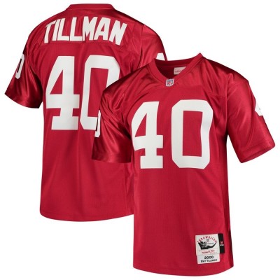 Джерси Arizona Cardinals 2000 Pat Tillman Mitchell & Ness Cardinal Authentic Throwback Retired Player
