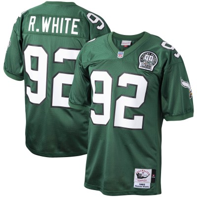 Игровая джерси Reggie White Philadelphia Eagles Mitchell & Ness Authentic Throwback Retired Player - Green