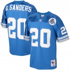 Джерси Detroit Lions 1993 Barry Sanders Mitchell & Ness Blue Authentic Throwback Retired Player