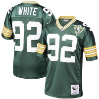 Джерси Green Bay Packers 1993 Reggie White Mitchell & Ness Green Authentic Throwback Retired Player