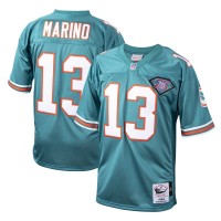 Джерси Miami Dolphins 1994 Dan Marino Mitchell & Ness Aqua Authentic Throwback Retired Player