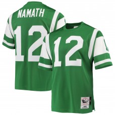 Игровая джерси Joe Namath New York Jets 1968 Mitchell & Ness Authentic Throwback Retired Player - Green