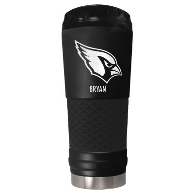 Именная термос Arizona Cardinals Black 24oz. Stealth Draft