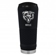 Chicago Bears Black 24oz. Personalized Stealth Draft Tumbler