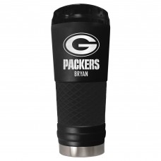 Бокал Green Bay Packers 24oz. Personalized Stealth Draft - Black