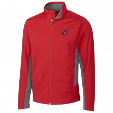 Куртка легкая на молнии Arizona Cardinals Cutter & Buck Americana Navigate Softshell - Red