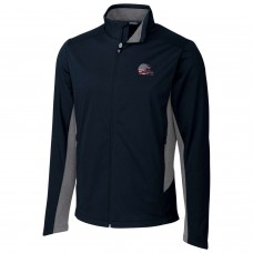 Куртка легкая на молнии Cleveland Browns Cutter & Buck Americana Navigate Softshell - Navy
