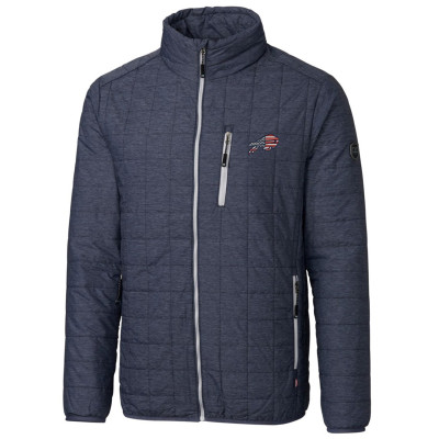 Куртка Buffalo Bills Cutter & Buck Navy Americana Rainier Full-Zip