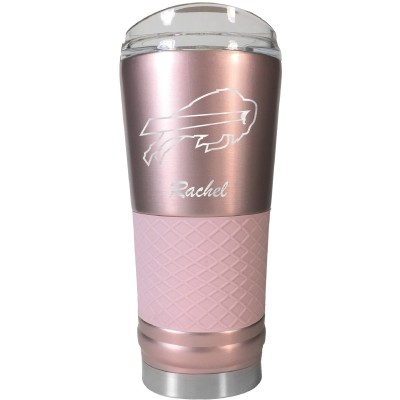 Buffalo Bills 24oz. Personalized Rose Gold Draft Tumbler