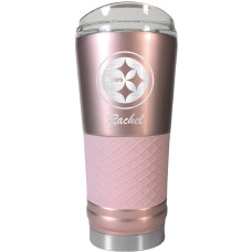Именная термос Pittsburgh Steelers 24oz. Rose Gold Draft