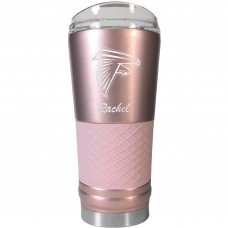 Atlanta Falcons 24oz. Personalized Rose Gold Draft Tumbler