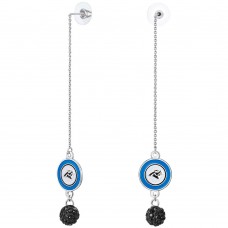 Carolina Panthers Womens Chain Pierce Shambala Earrings