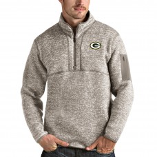 Кофта теплая Green Bay Packers Antigua Fortune - Oatmeal