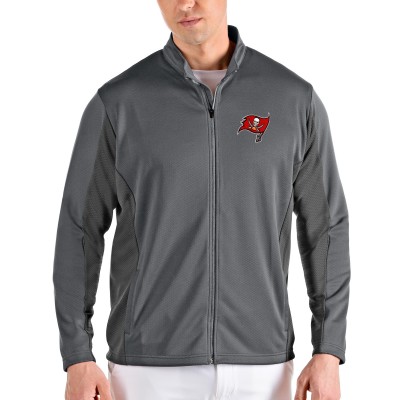 Кофта на молнии Tampa Bay Buccaneers Antigua Passage - Steel
