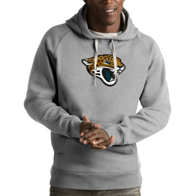 Толстовка Jacksonville Jaguars Antigua Victory - Heather Gray