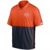 Куртка ветровка с коротким рукавом Chicago Bears Nike Sideline Coaches - Orange/Navy