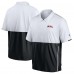 Футболка на молнии Atlanta Falcons Nike Sideline Coaches Performance - White/Black
