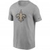 Футболка New Orleans Saints Nike Primary Logo - Heathered Gray