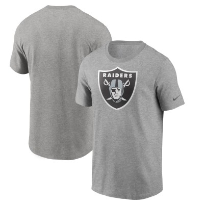 Футболка Las Vegas Raiders Nike Primary Logo - Heathered Gray