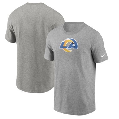 Los Angeles Rams Nike Primary Logo T-Shirt - Heathered Gray - оригинальная атрибутика Лос-Анджелес Рэмс