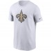 Футболка New Orleans Saints Nike White Primary Logo