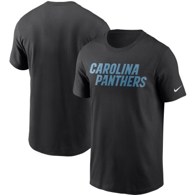 Футболка Carolina Panthers Nike Team Wordmark - Black