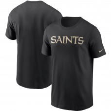 Футболка New Orleans Saints Nike Team Wordmark - Black