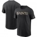 Футболка New Orleans Saints Nike Team Wordmark - Black