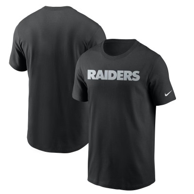 Футболка Las Vegas Raiders Nike Team Wordmark - Black