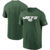 New York Jets Nike Green Team Wordmark T-Shirt
