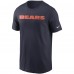 Футболка Chicago Bears Nike Team Wordmark - Navy