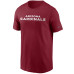 Футболка Arizona Cardinals Nike Cardinal Team Wordmark