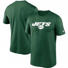 Футболка New York Jets Nike Wordmark Legend Performance - Green