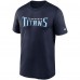 Футболка Tennessee Titans Nike Wordmark Legend Performance - Navy