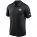 Поло New Orleans Saints Nike Black Fan Gear Franchise Heat-Sealed Graphic Team