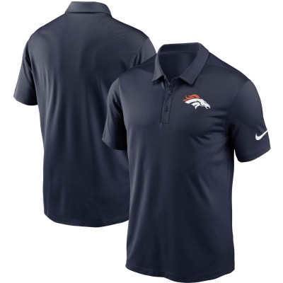 Поло Denver Broncos Nike Fan Gear Franchise Heat-Sealed Graphic Team - Navy